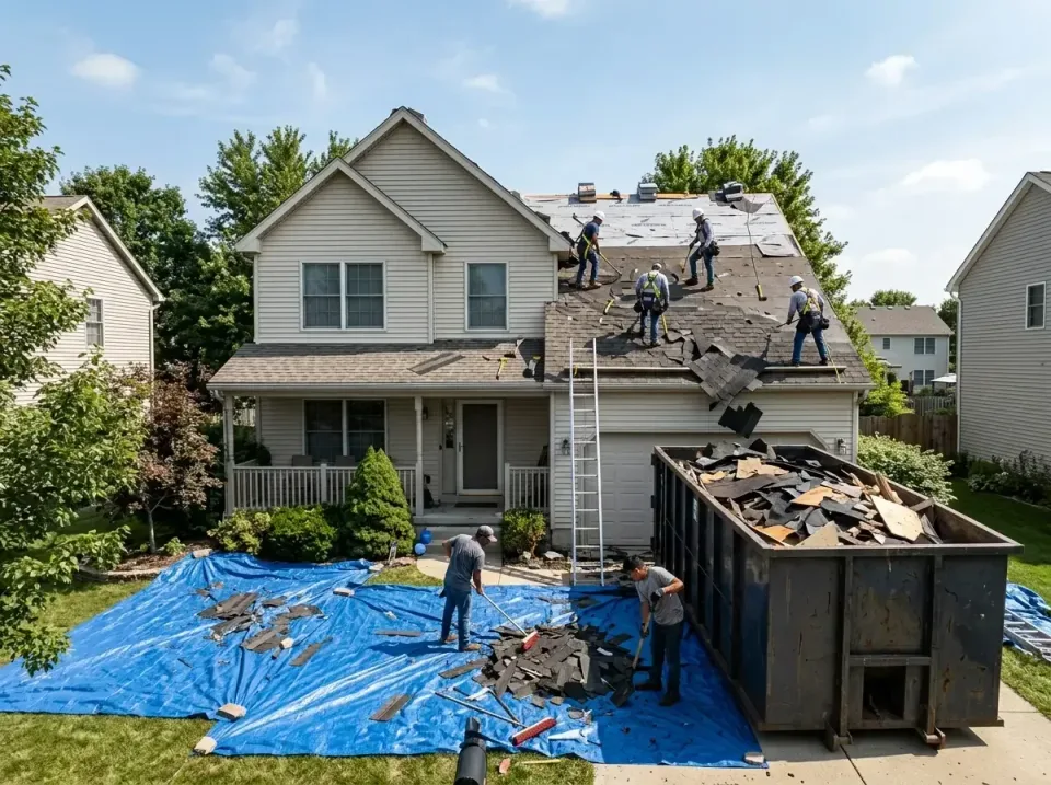 roof-replacement-debris-remova-004 — frequently asked questions, Cheapest Dumpster Rentals in Broussard, LA